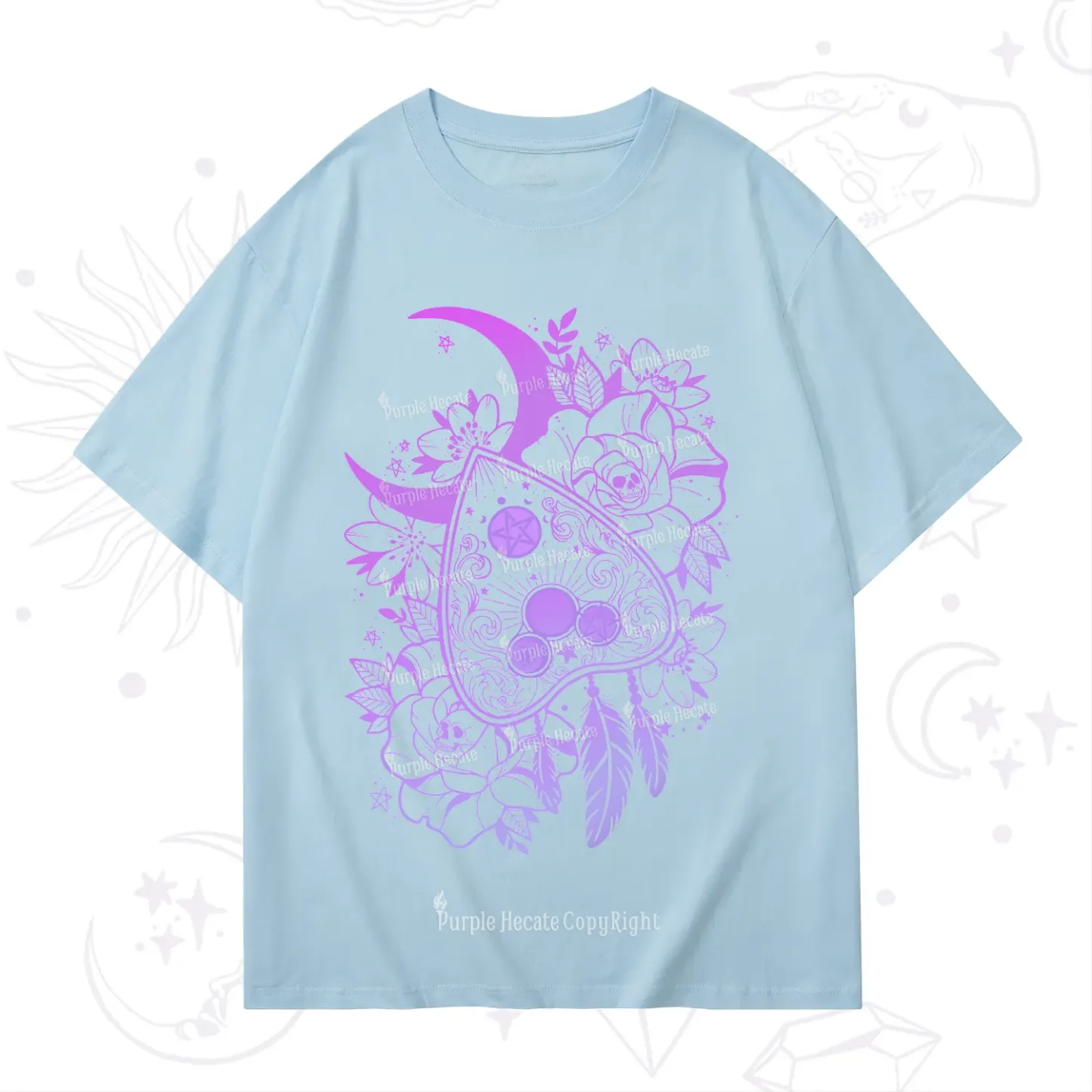 Purplehecate Neon Ouija T-Shirt