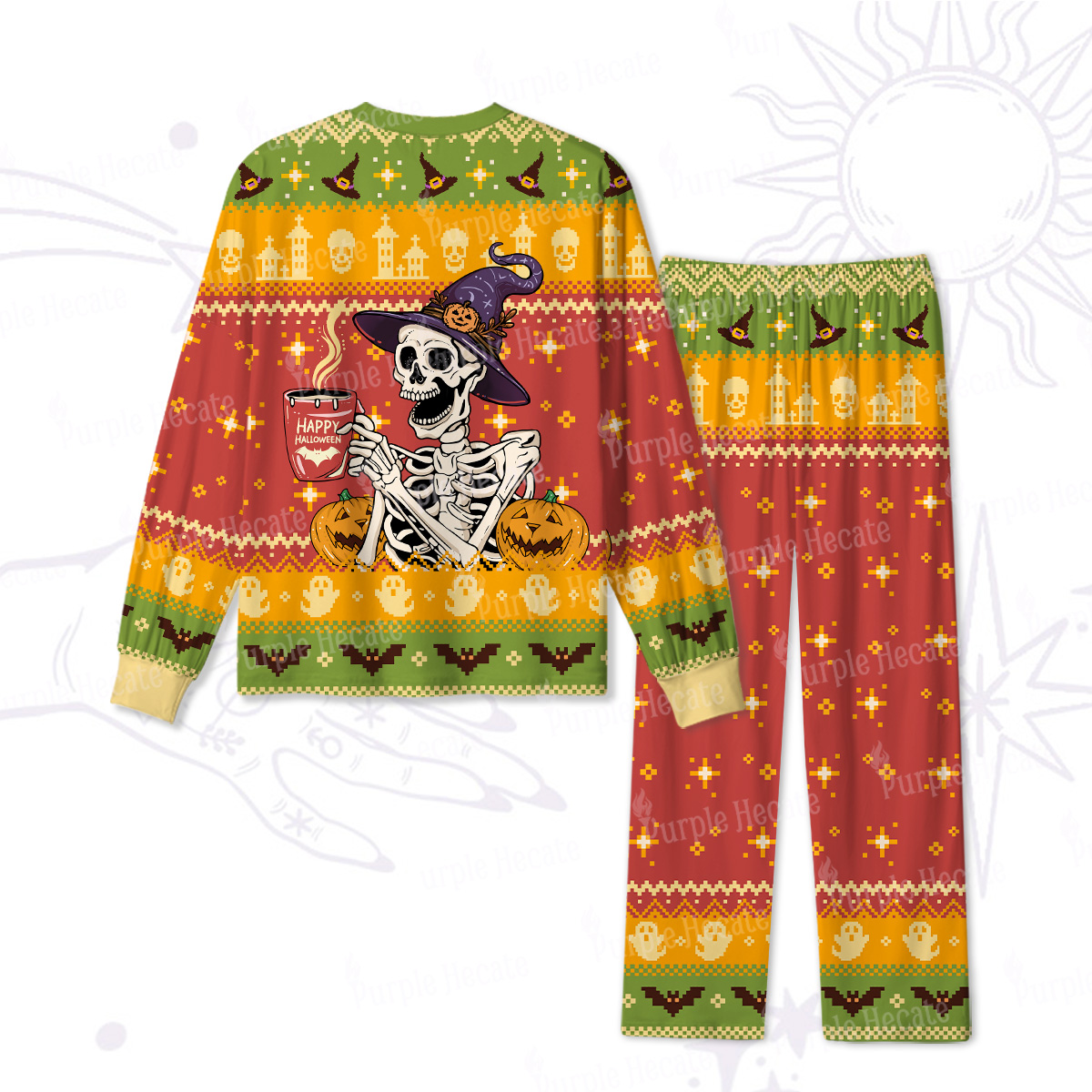 Purplehecate Happy Halloween Pajamas