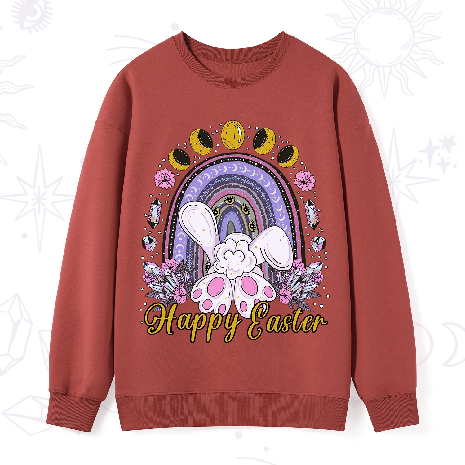 Purplehecate Happy Easter Sweatshirt