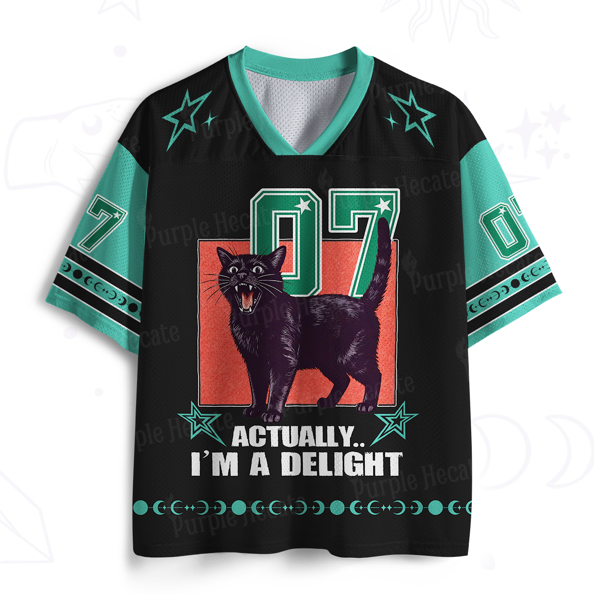 Purplehecate Actually Im a Delight Mesh Jersey
