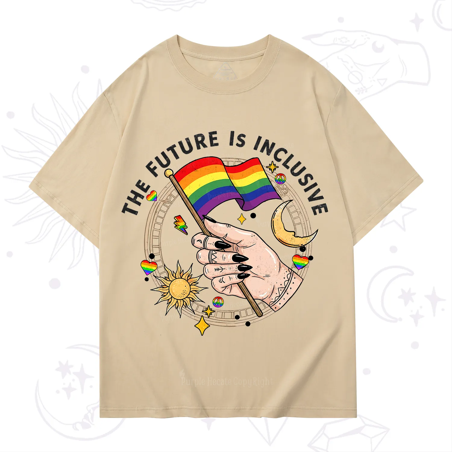 Purplehecate The Future Is Inclusive T-Shirt