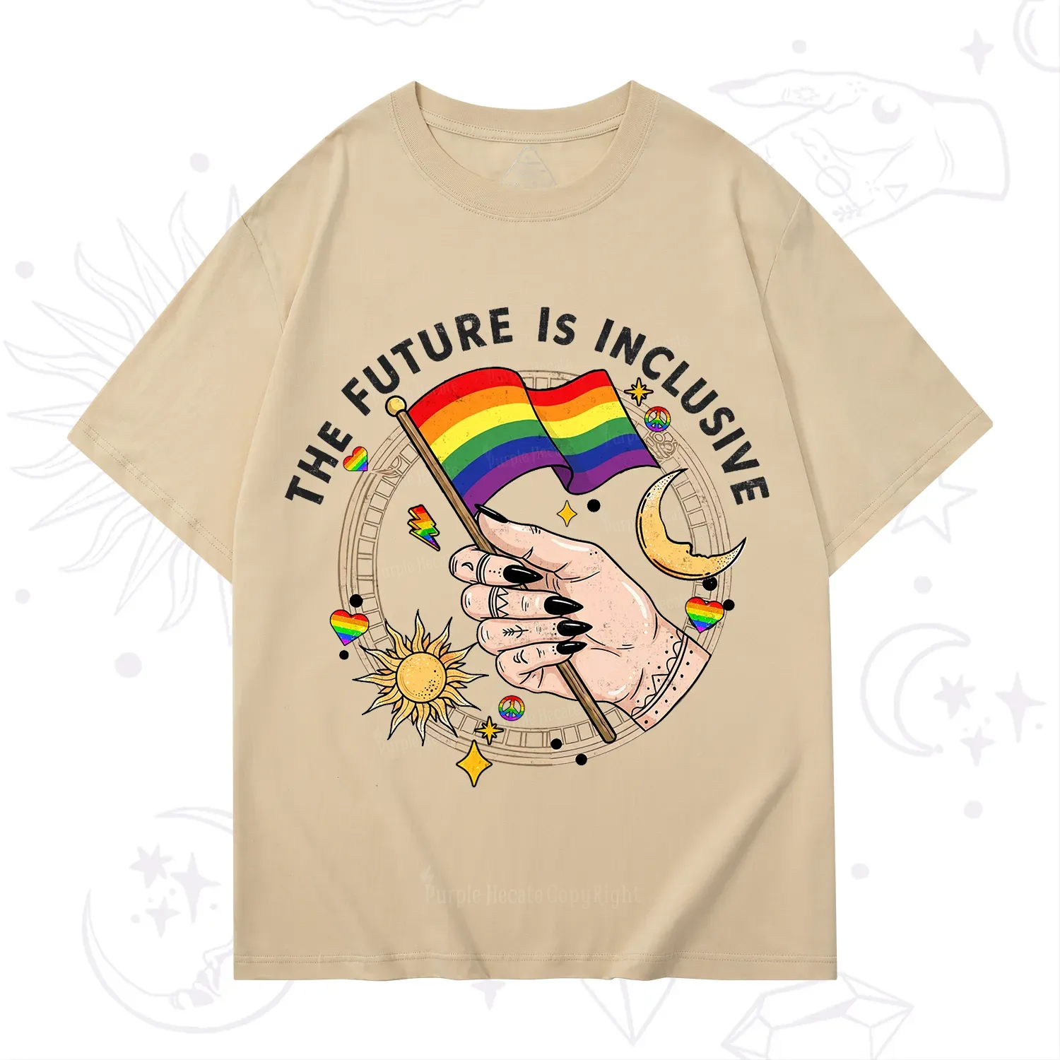 Purplehecate The Future Is Inclusive T-Shirt