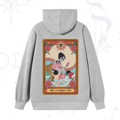 Purplehecate The Number Two Tarot Hoodie