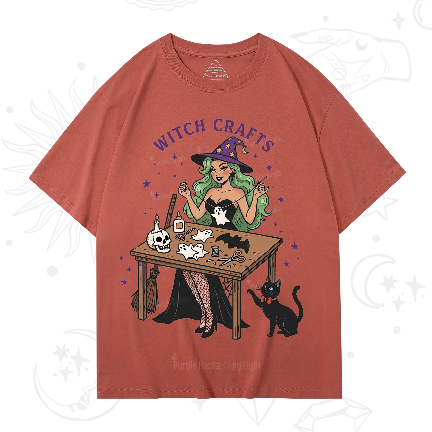 Purplehecate Quirky Witch Crafts T-Shirt