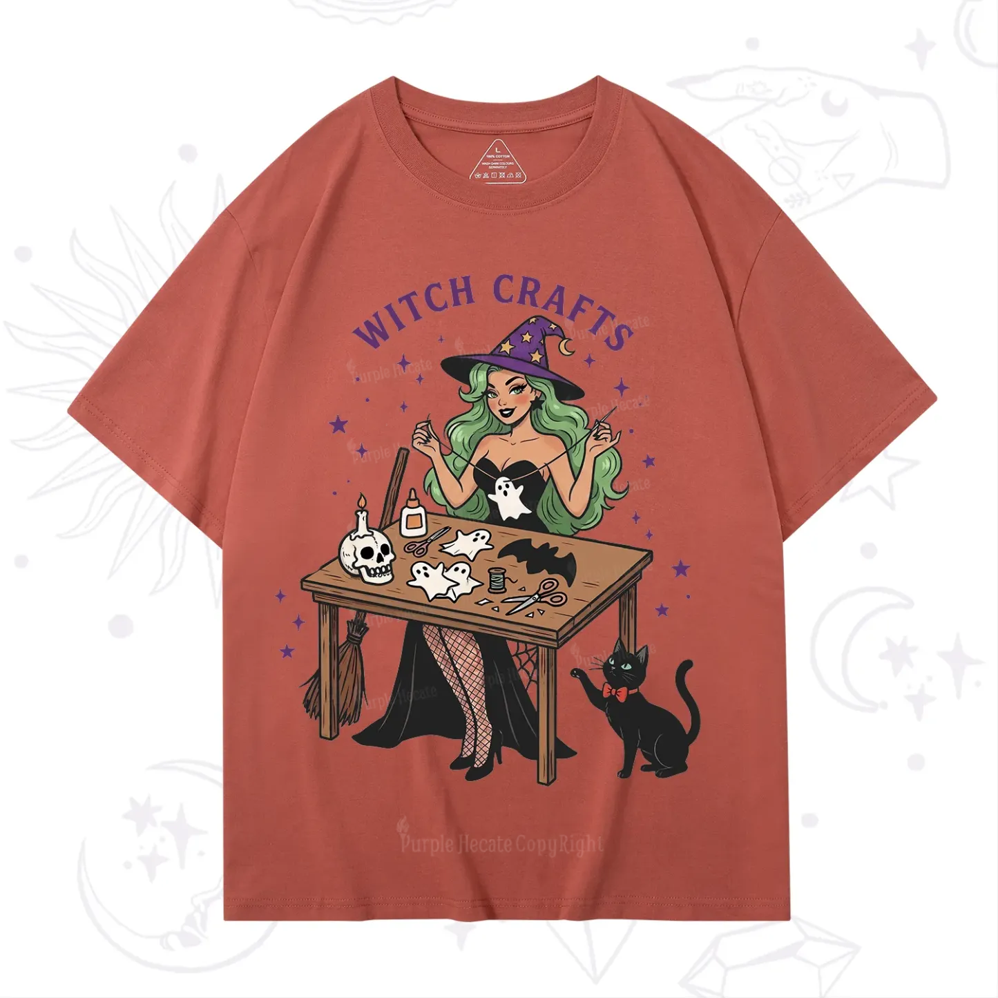 Purplehecate Quirky Witch Crafts T-Shirt