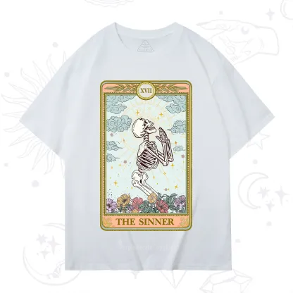 Purplehecate The Sinner Tarot Card T-Shirt