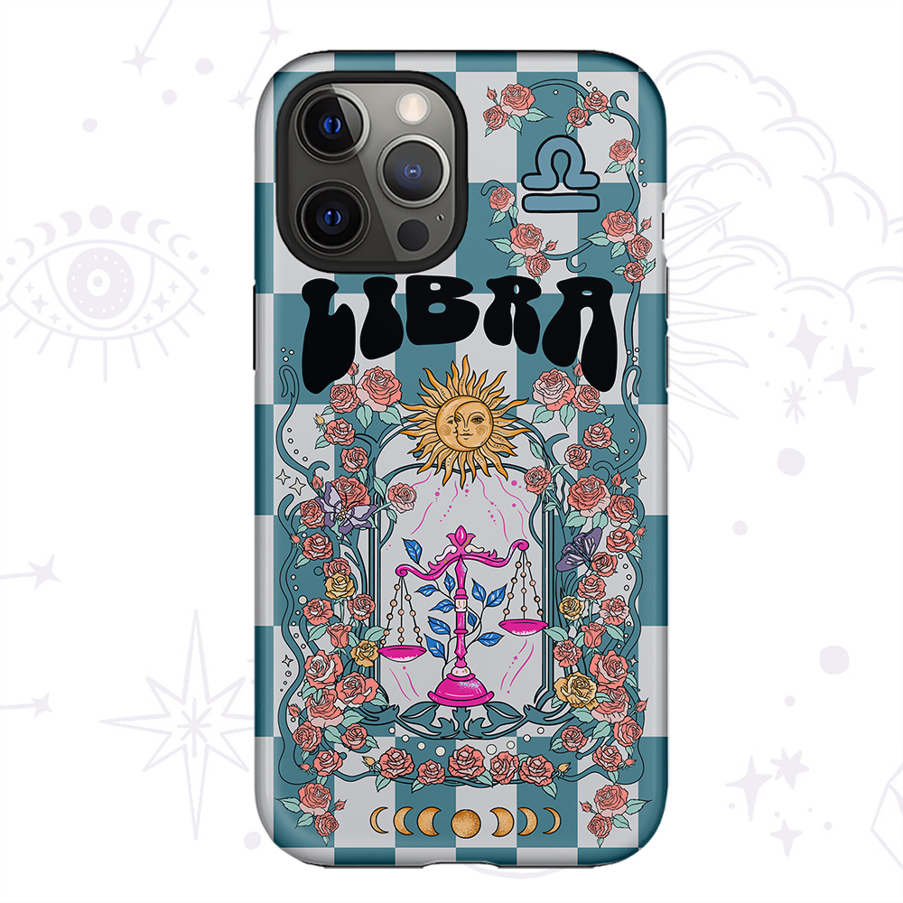 Purplehecate Libra Spirit Zodiac Collage Phone Case