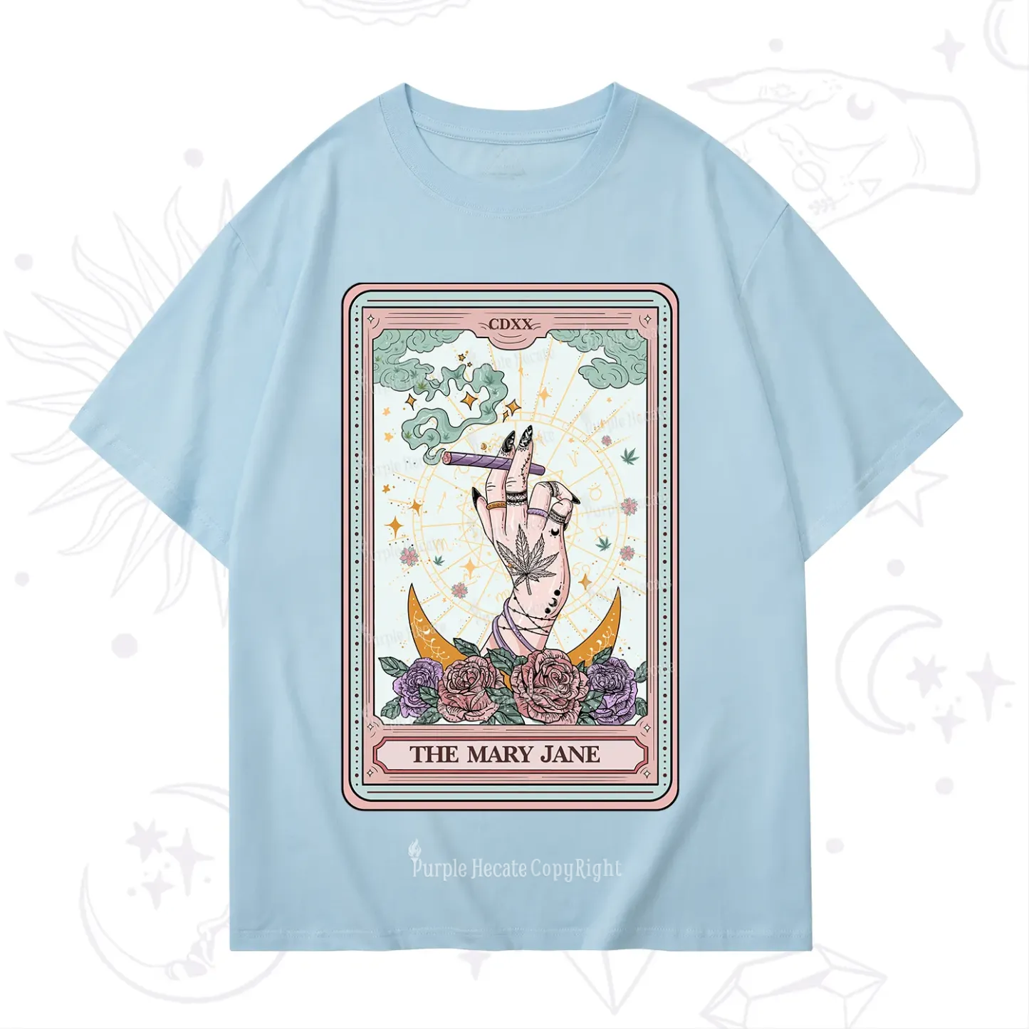 Purplehecate The Mary Jane Tarot T-Shirt