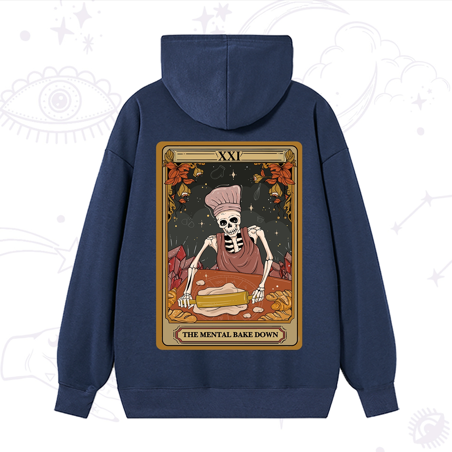 Purplehecate The Mental Bake Down Tarot Hoodie