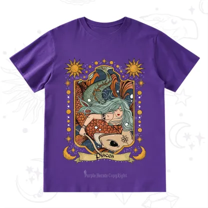 Purplehecate Mystic Pisces Zodiac T-Shirt