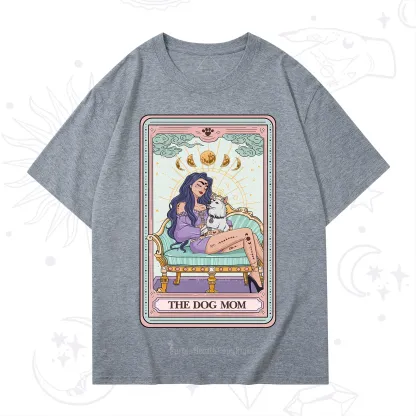 Purplehecate The Dog Mom Tarot Card T-Shirt