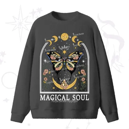 Purplehecate Magical Soul Fuzzy Ugly Sweater