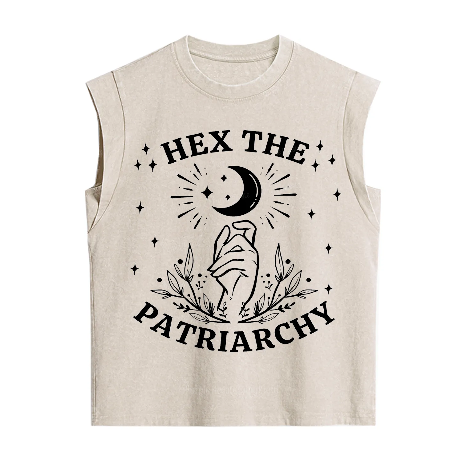 Purplehecate Hex The Patriarchy Vintage Washed Tank