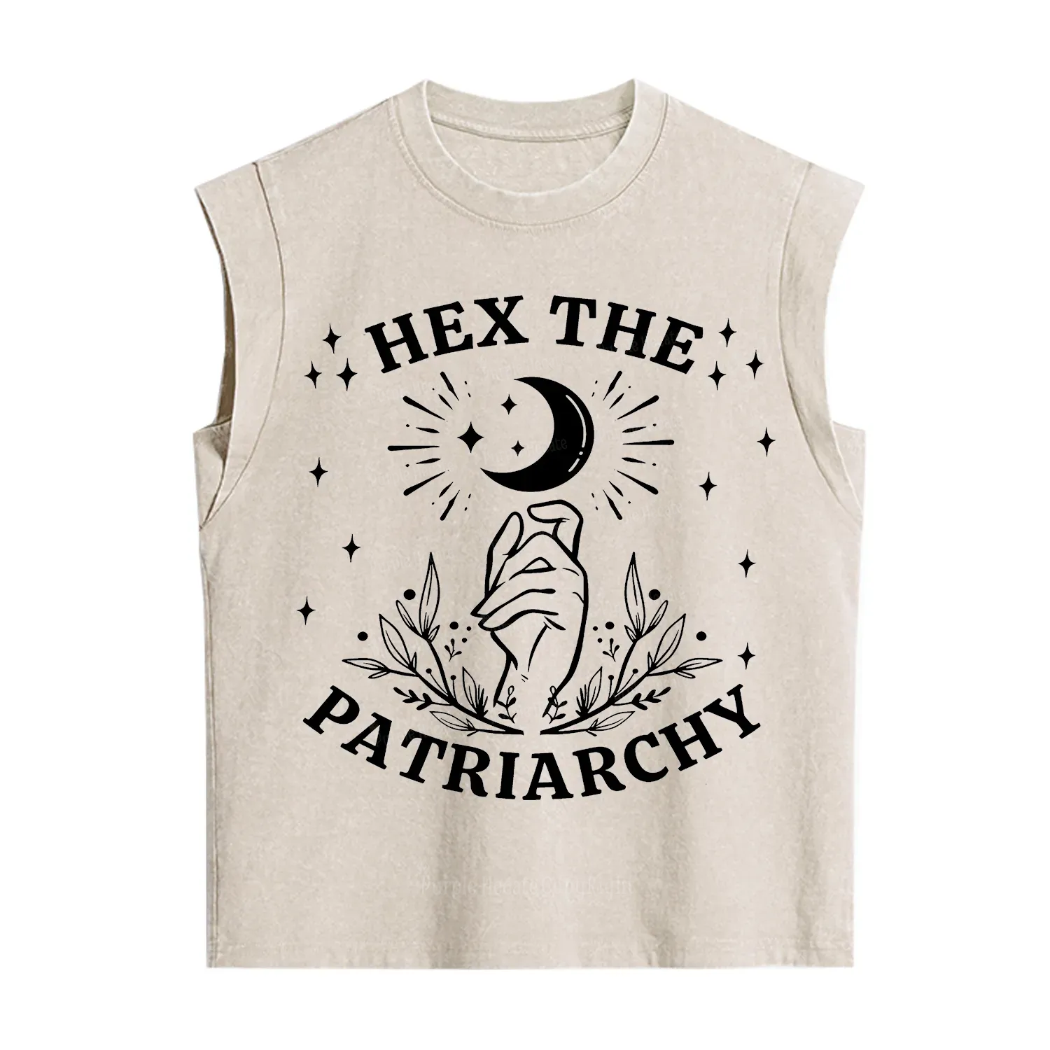 Purplehecate Hex The Patriarchy Vintage Washed Tank