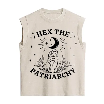 Purplehecate Hex The Patriarchy Vintage Washed Tank