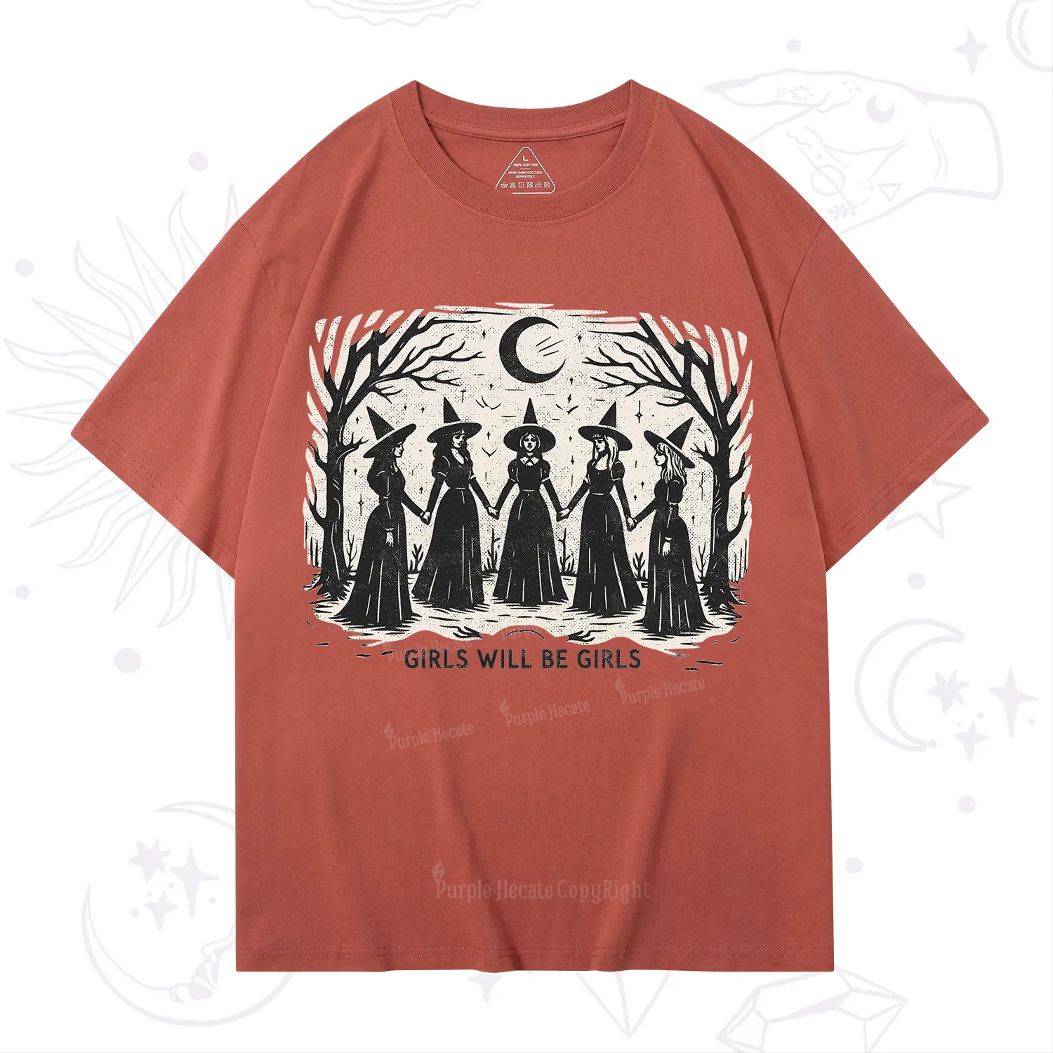 Purplehecate Girls Will Be Girls T-Shirt
