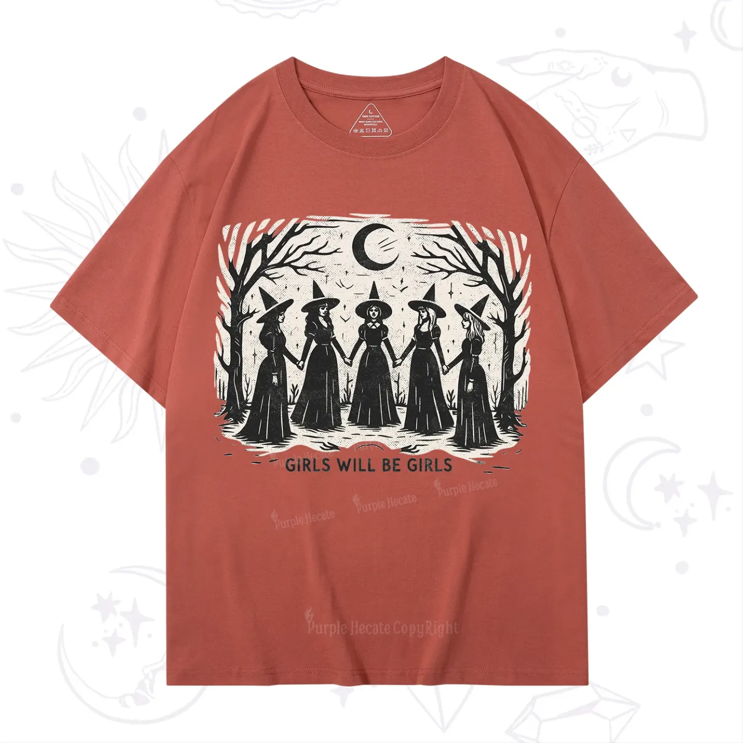 Purplehecate Girls Will Be Girls T-Shirt
