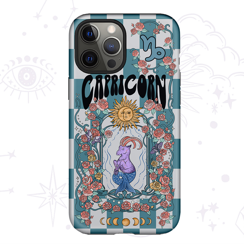 Purplehecate Capricorn Spirit Zodiac Collage Phone Case
