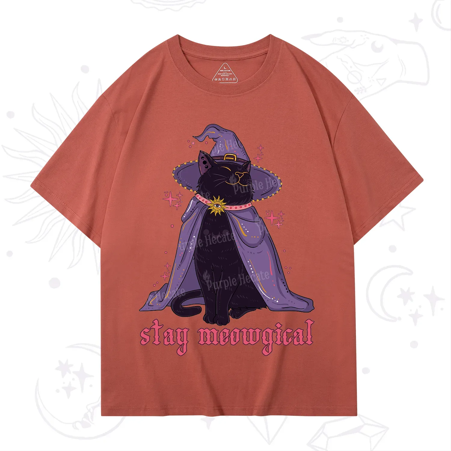 Purplehecate Stay Meowgical Cat T-Shirt