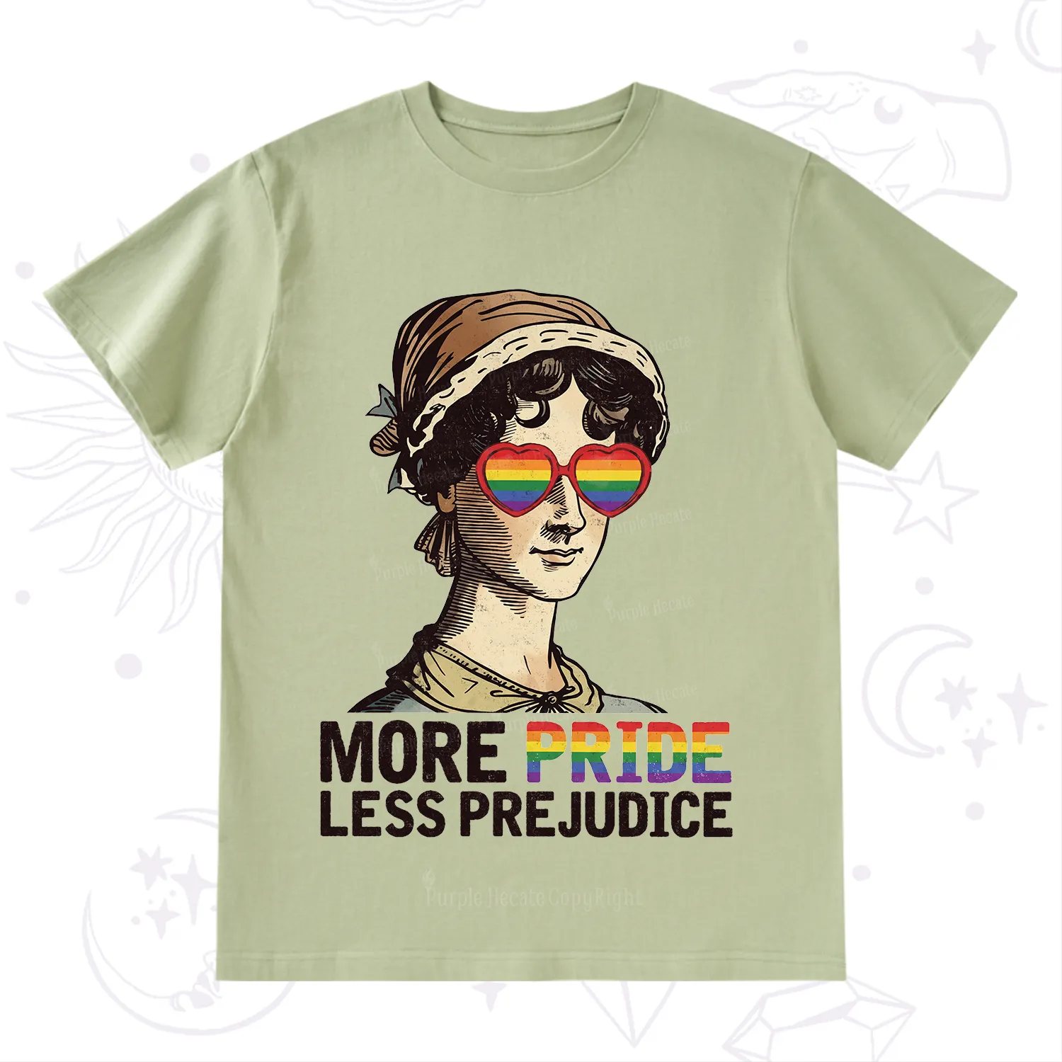 Purplehecate More Pride Less Prejudice T-Shirt