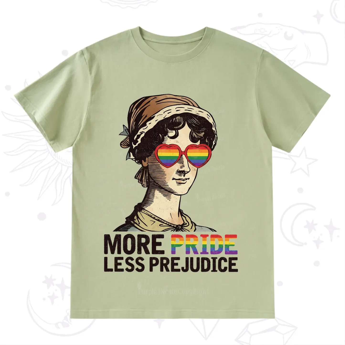Purplehecate More Pride Less Prejudice T-Shirt
