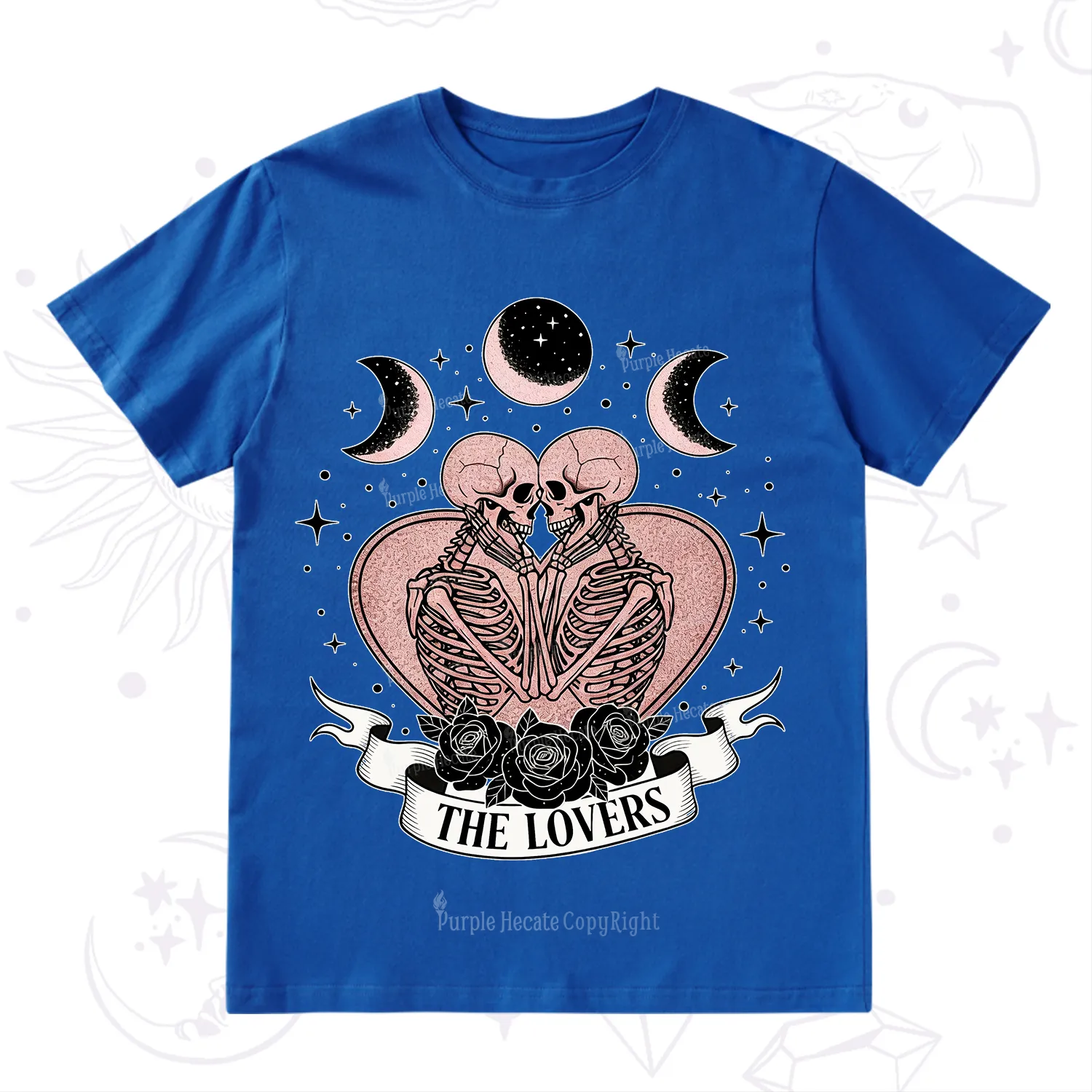 Purplehecate The Lovers of Skeletons T-Shirt