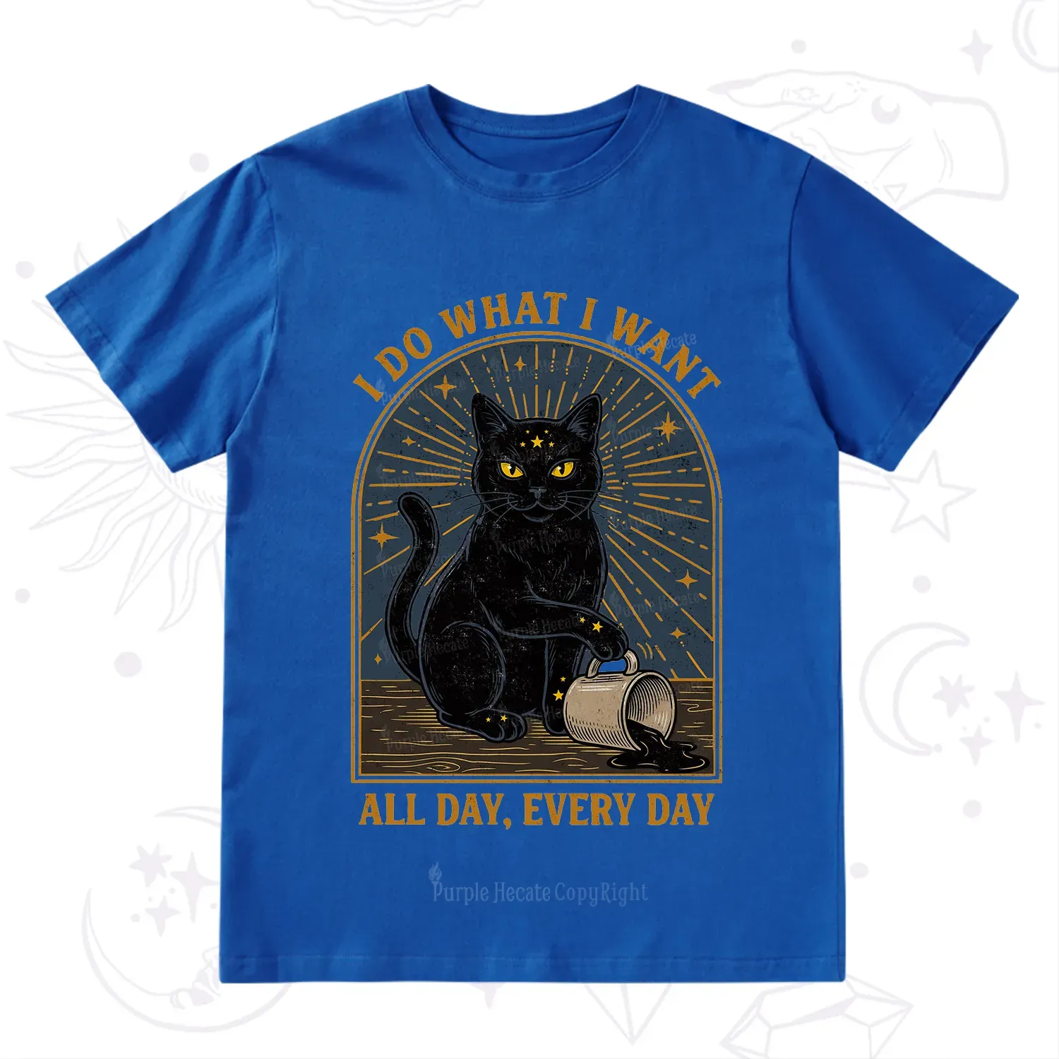 Purplehecate I Do What I What All Day T-Shirt