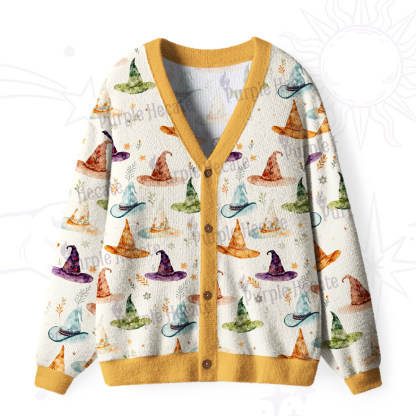 Purplehecate Witch Hat Ugly Cardigan Sweaters