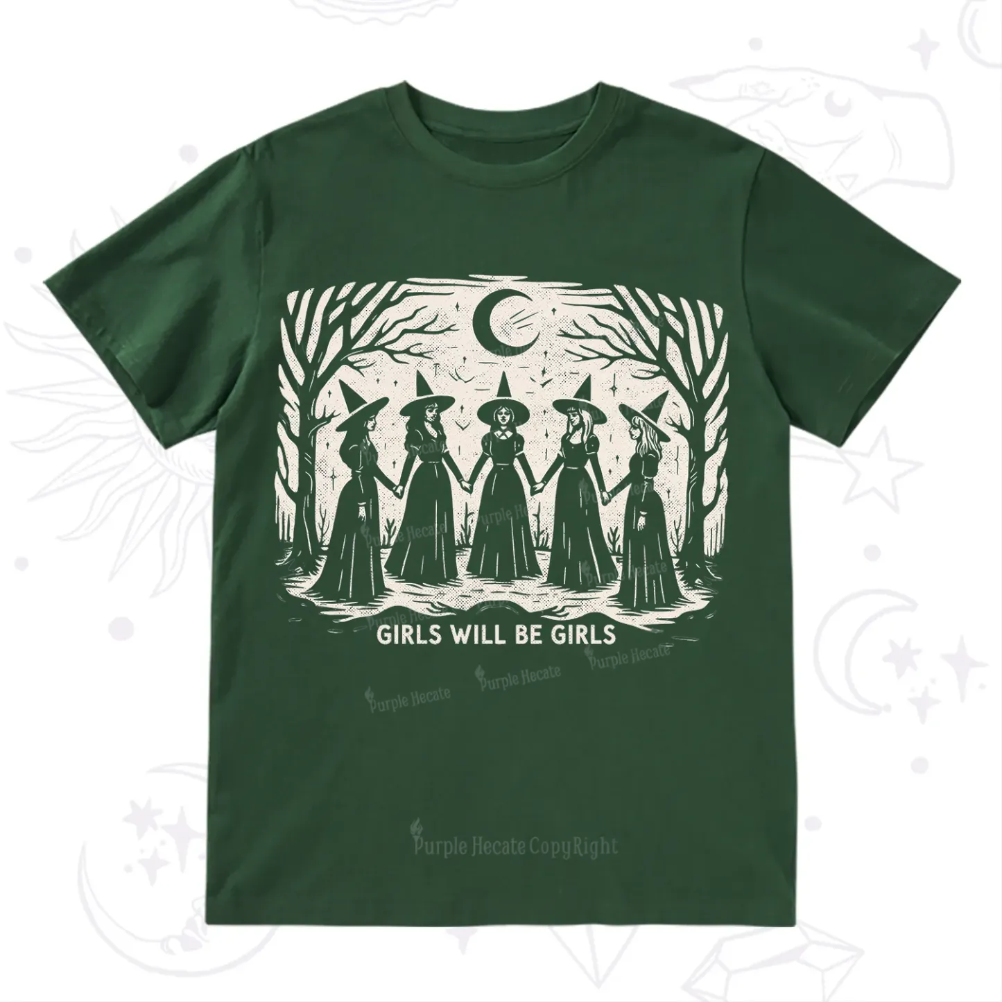 Purplehecate Girls Will Be Girls T-Shirt