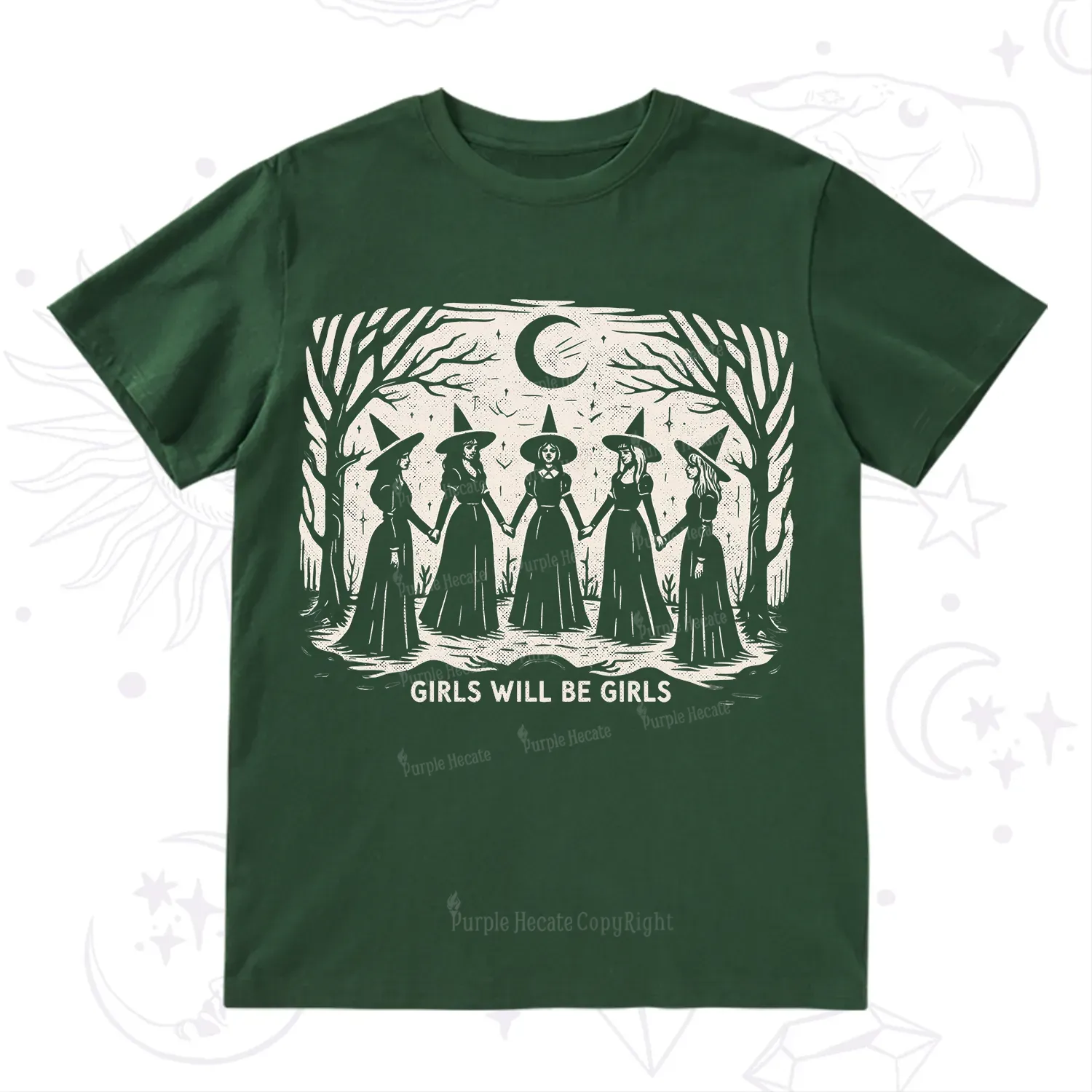 Purplehecate Girls Will Be Girls T-Shirt