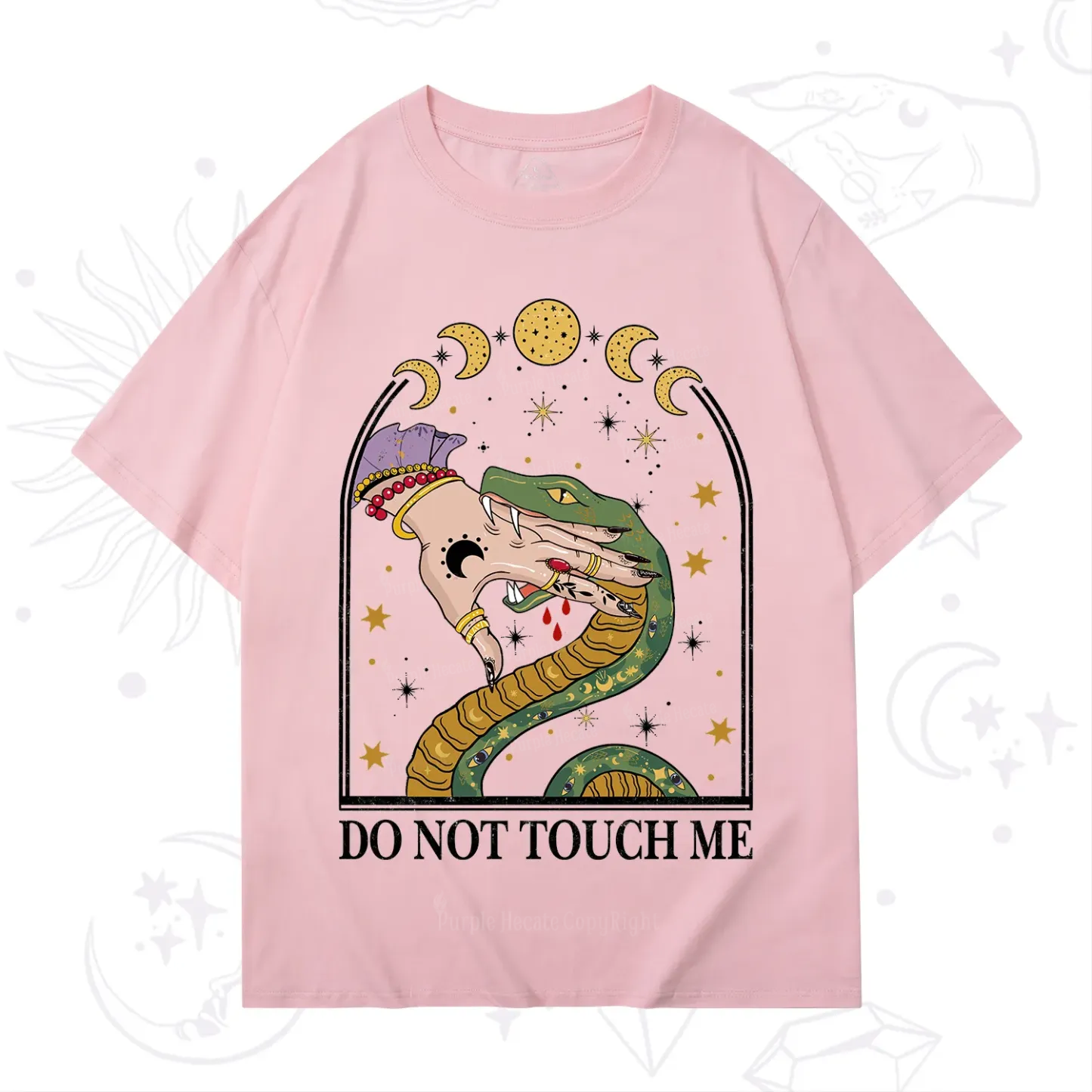 Purplehecate Do Not Touch Me T-Shirt