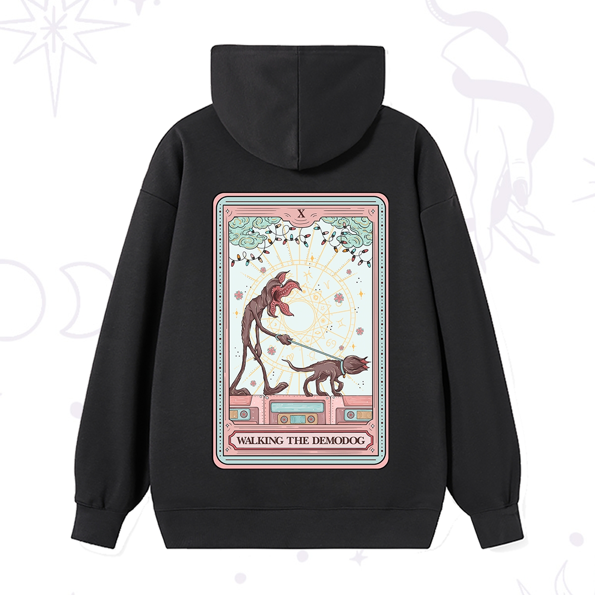 Purplehecate The Walker of Shadows Tarot Hoodie