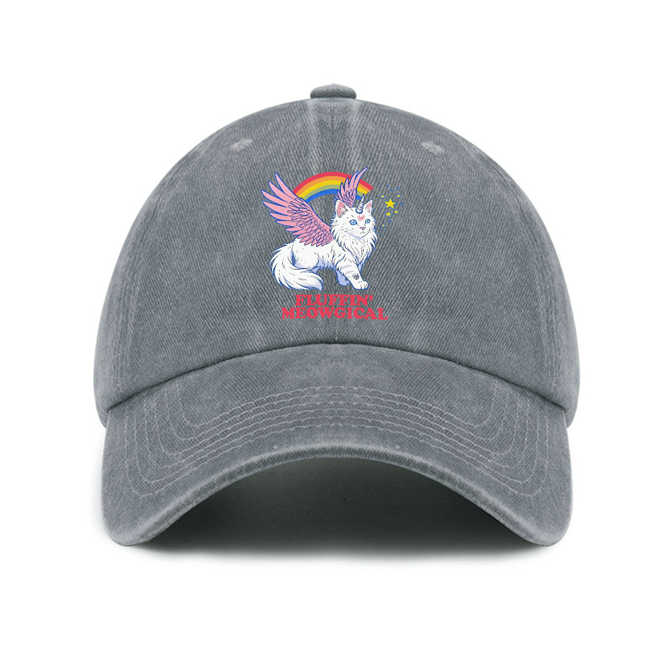 Purplehecate Fluffin Meowgical Baseball Cap