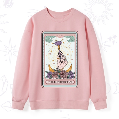 Purplehecate The Esthetician Tarot Card Sweatshirt