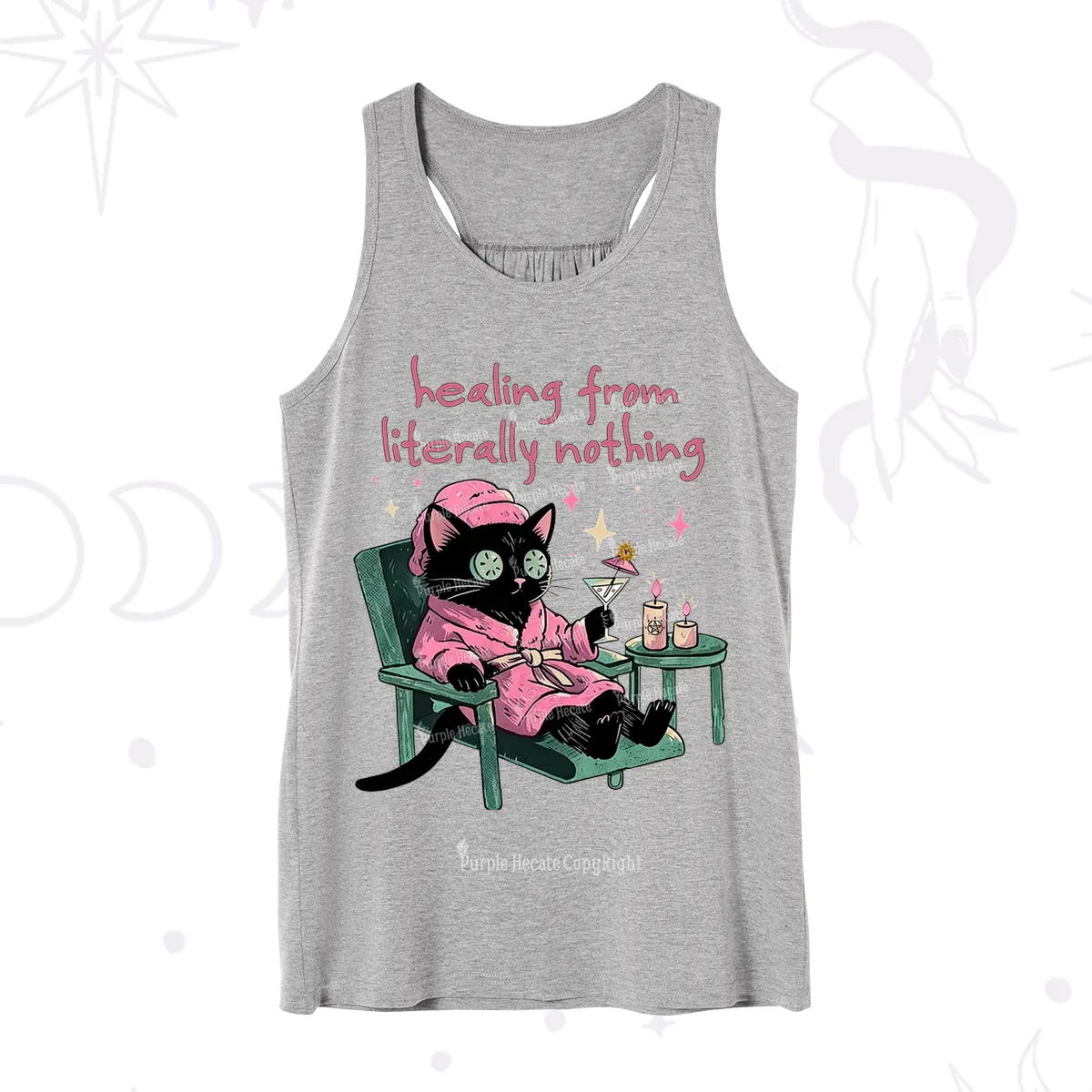 Purplehecate Healing From Literally Nothing Tank