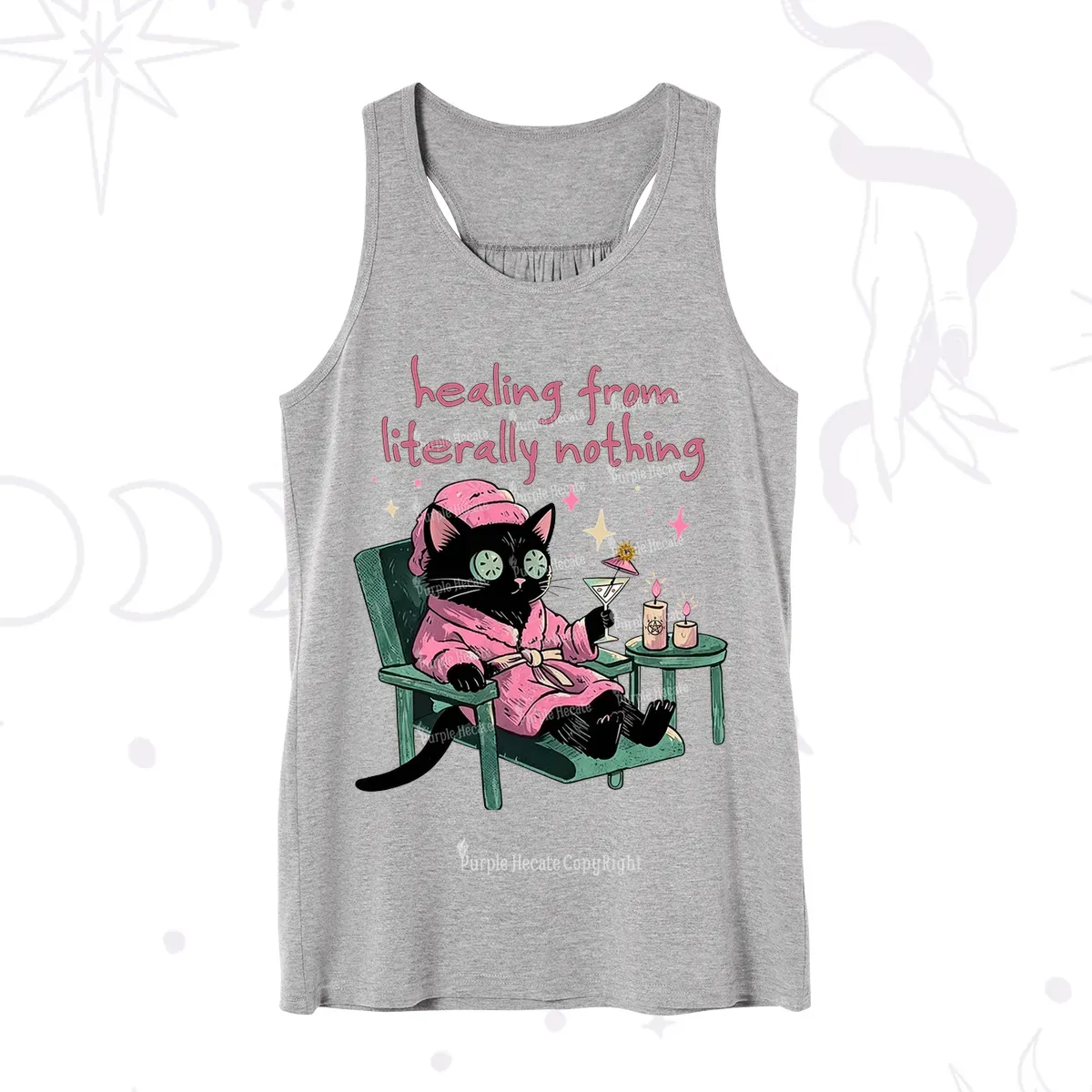 Purplehecate Healing From Literally Nothing Tank