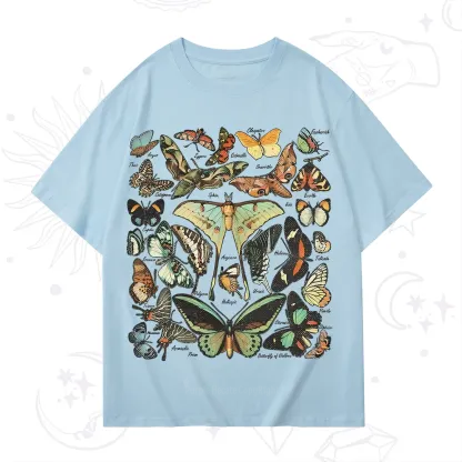Purplehecate Vintage Butterfly & Moth T-Shirt