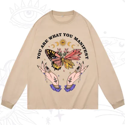 Purplehecate You Are What You Manifest Long Sleeve T-Shirt