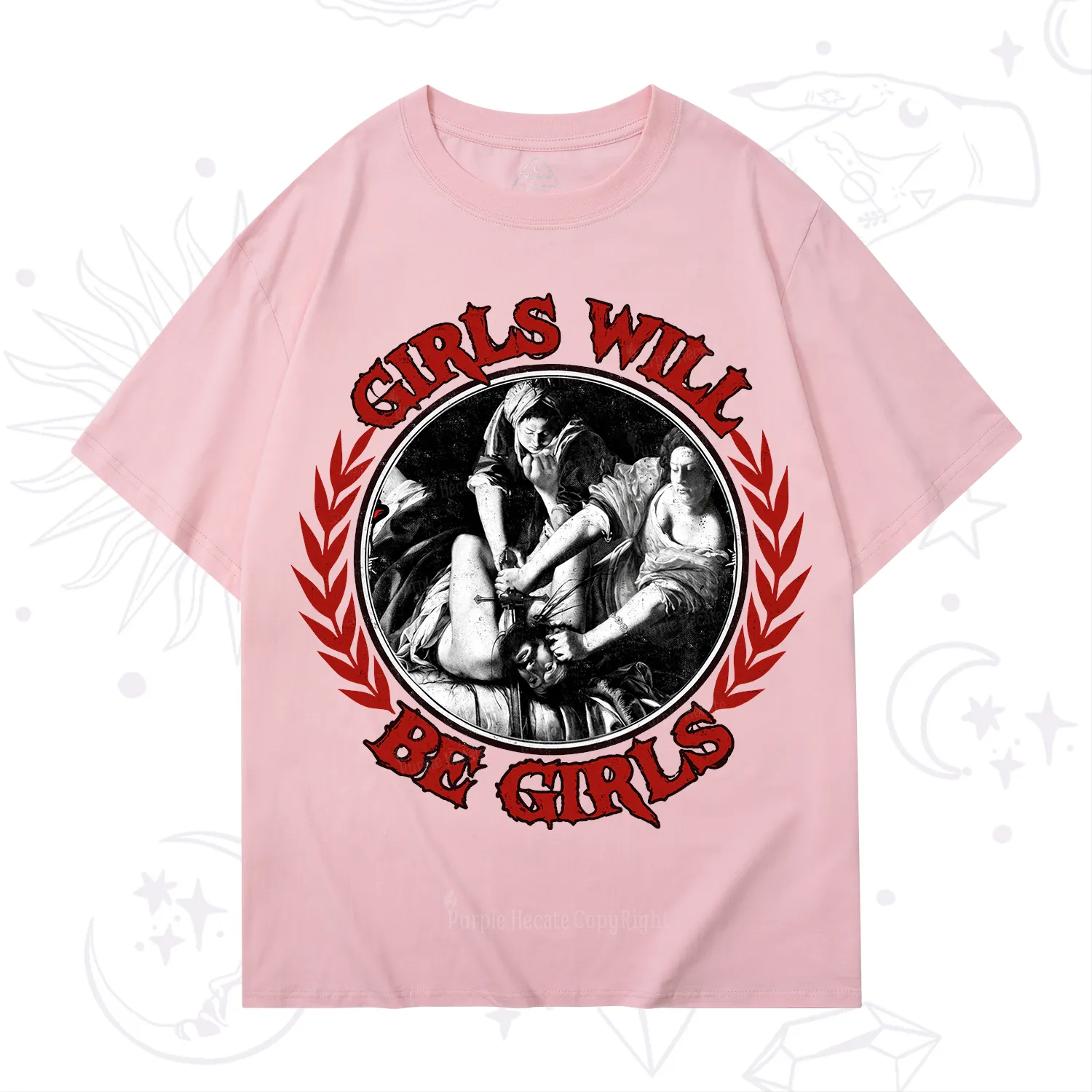 Purplehecate Girls Will Be Girls Witch T-Shirt