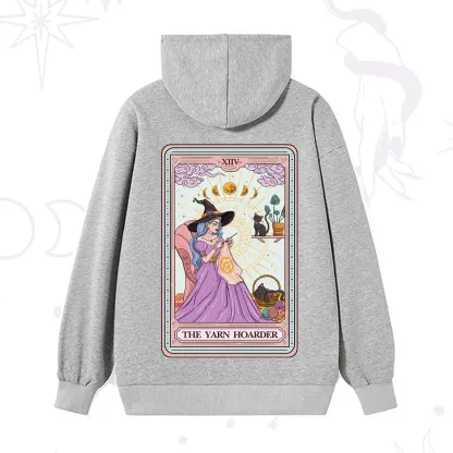 Purplehecate The Yarn Hoarder Tarot Hoodie