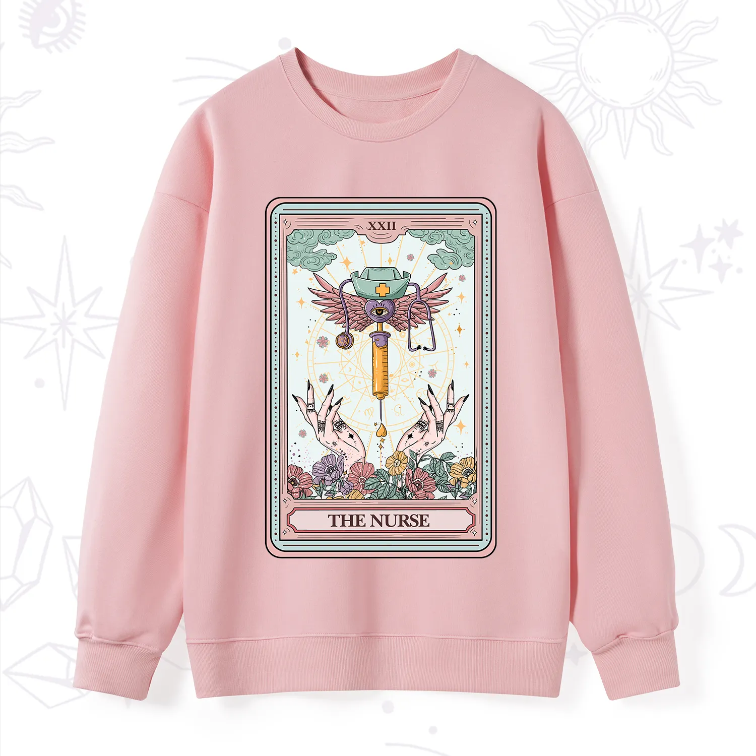 Purplehecate The ER Nurse Tarot Sweatshirt
