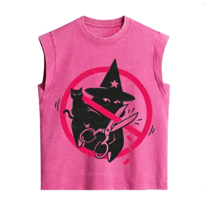 Purplehecate Break the Spell Witch Vintage Washed Tank