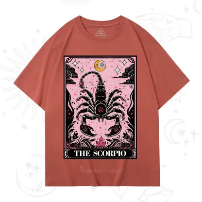Purplehecate The Scorpio Tarot Zodiac T-Shirt