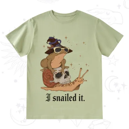 Purplehecate I Snailed It T-Shirt
