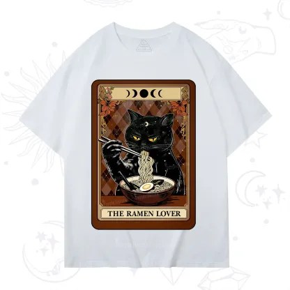 Purplehecate The Ramen Lover Tarot T-Shirt