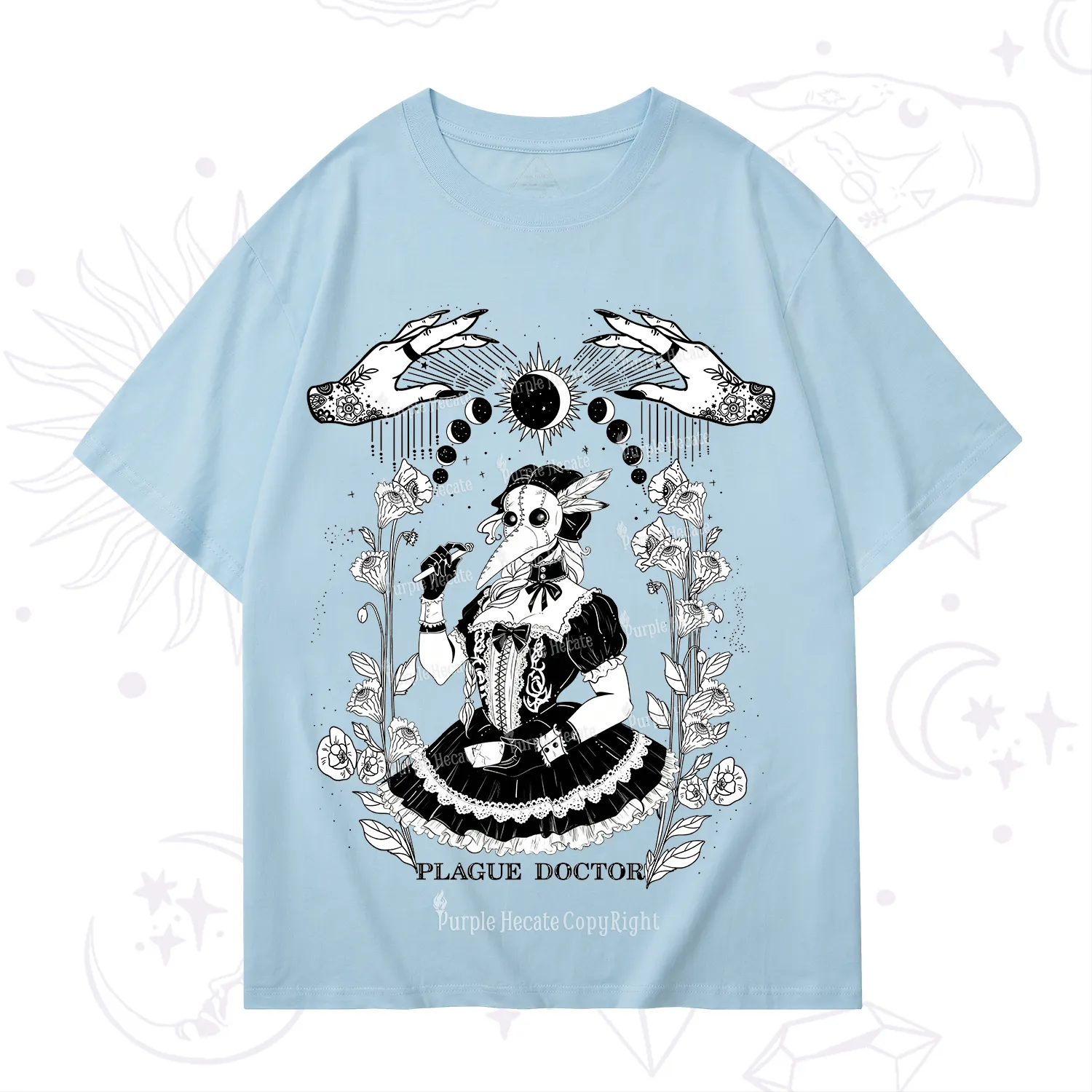 Purplehecate Plague Doctor T-Shirt