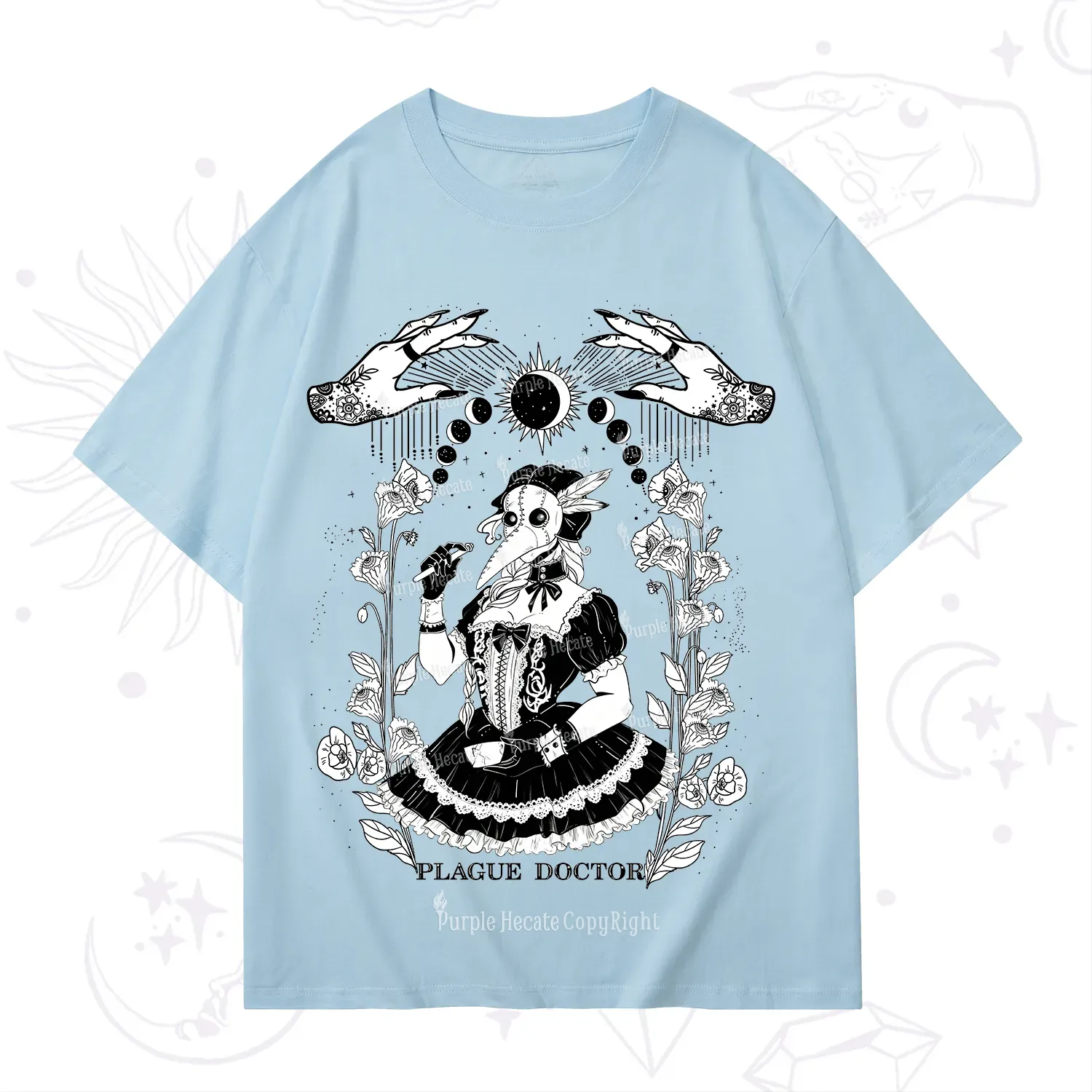Purplehecate Plague Doctor T-Shirt