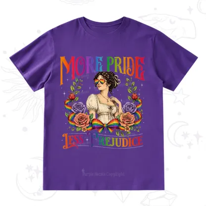 Purplehecate More Pride Less Prejudice Pride T-Shirt