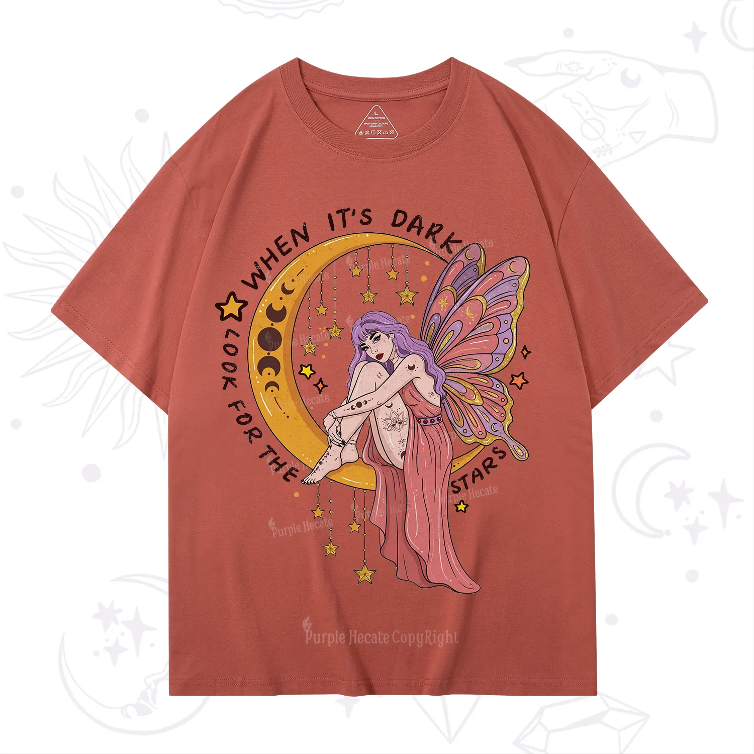 Purplehecate Look For The Stars T-Shirt