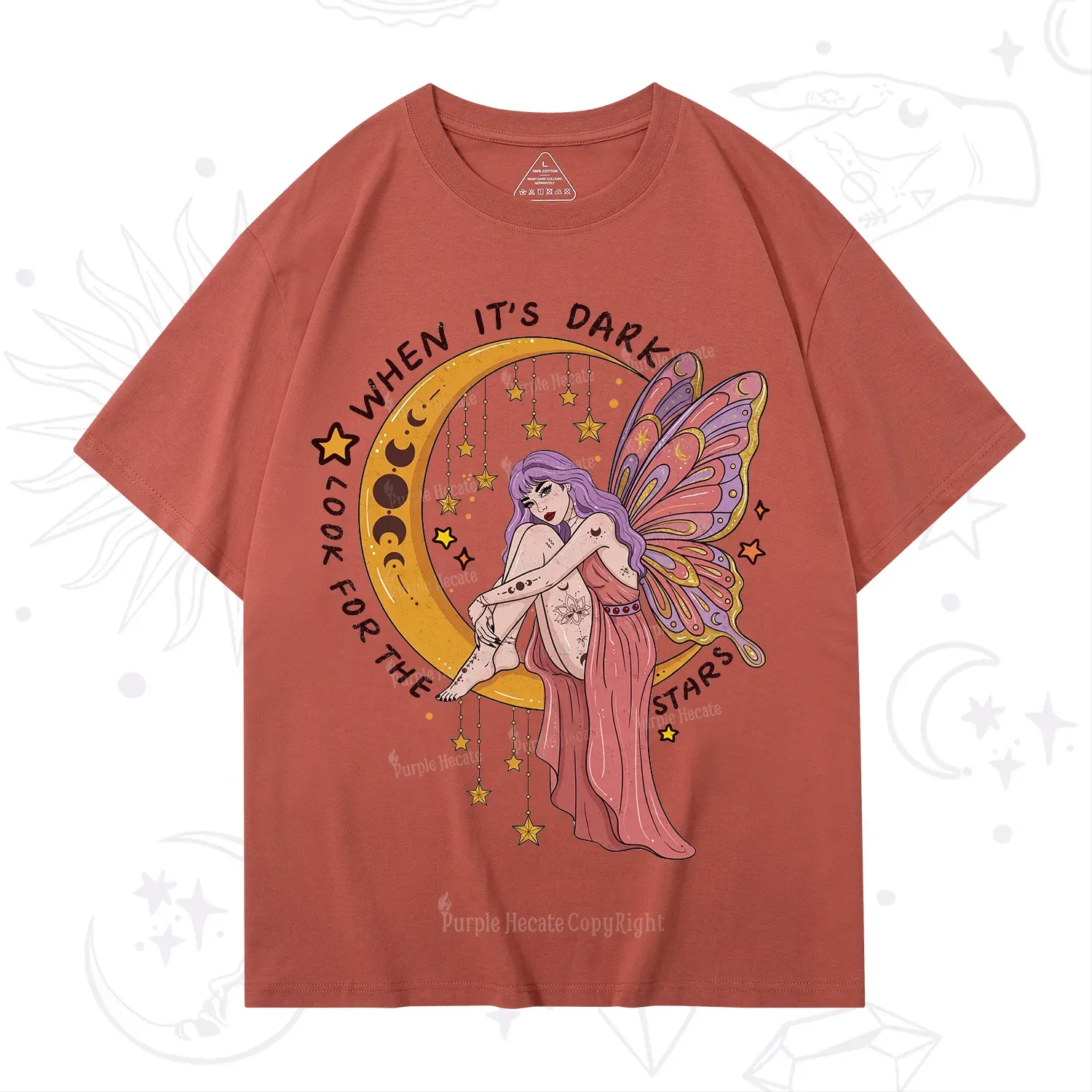 Purplehecate Look For The Stars T-Shirt